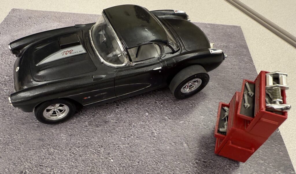 Dennis's 1 25 mpc 1957 corvette gasser