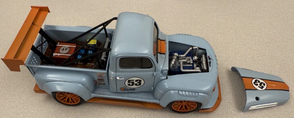 Randy's 1 25 revell 1954 pickup truck with 3d parts mom