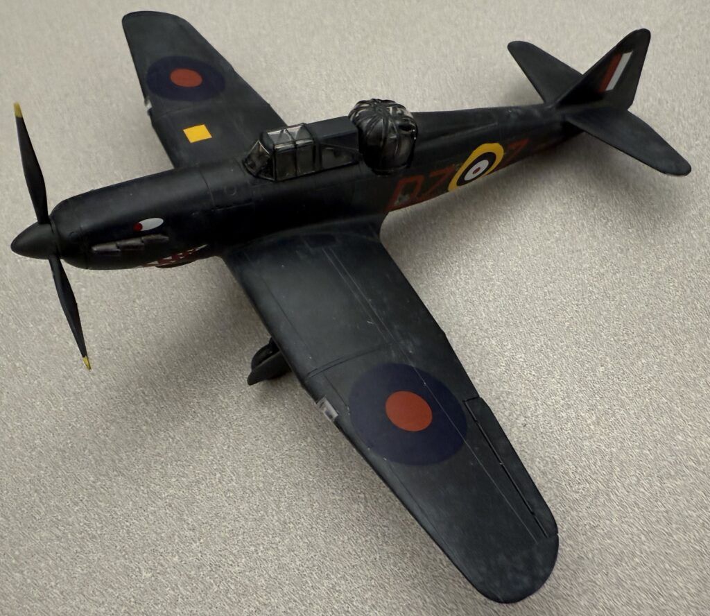 1 72 airfix boulton paul defiant chad