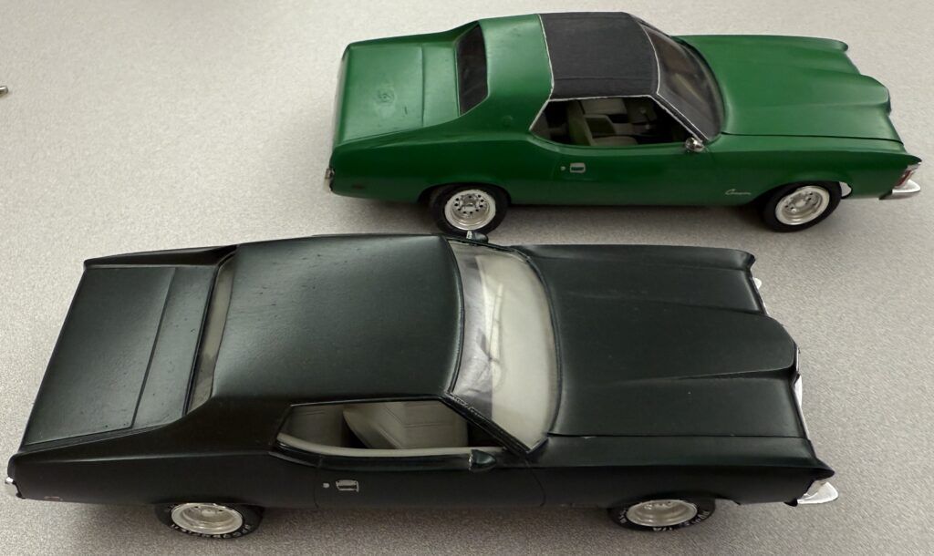 Justin's 1 24 mpc 1973 cougars