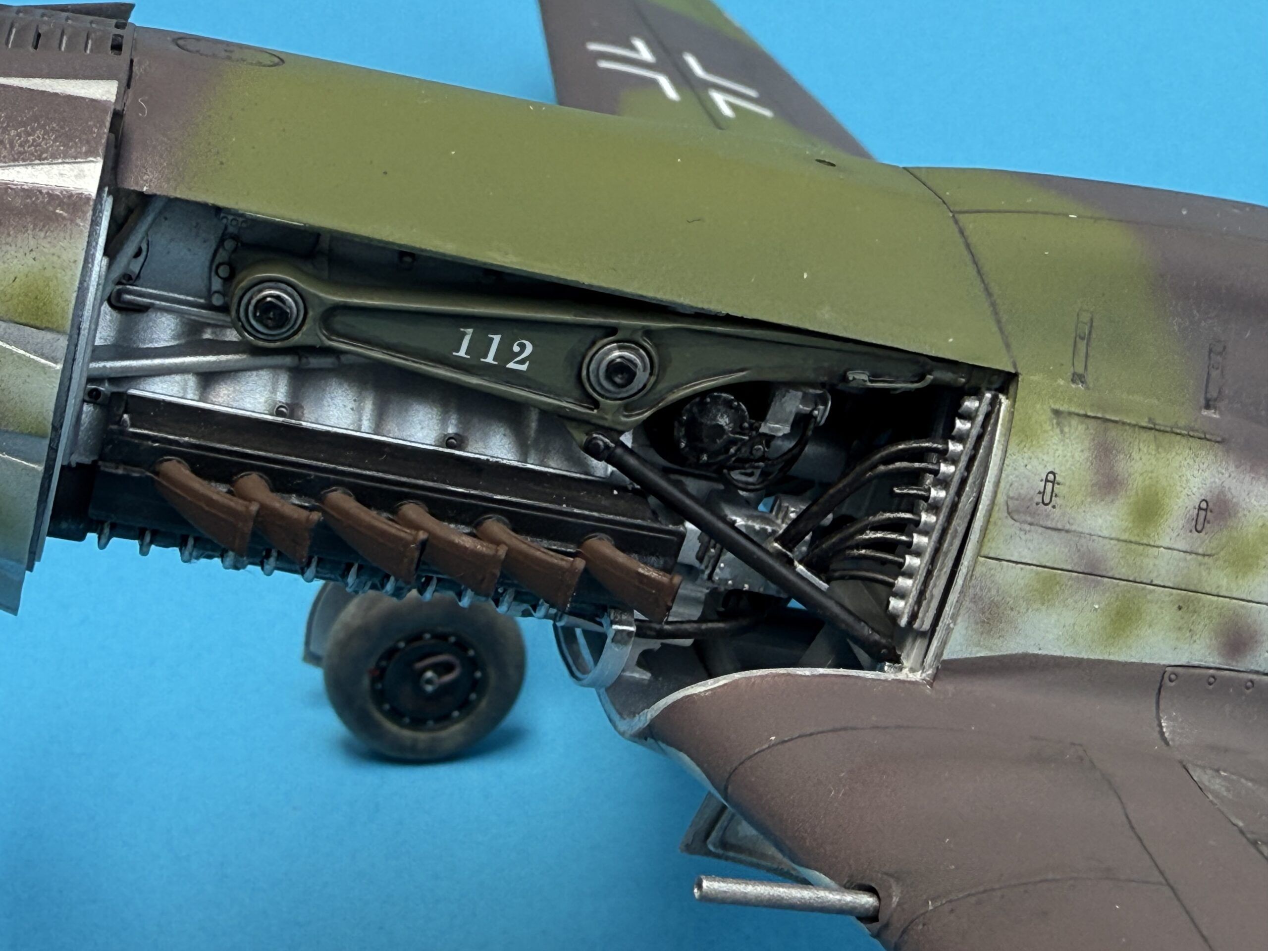 Ta 152 left side engine after