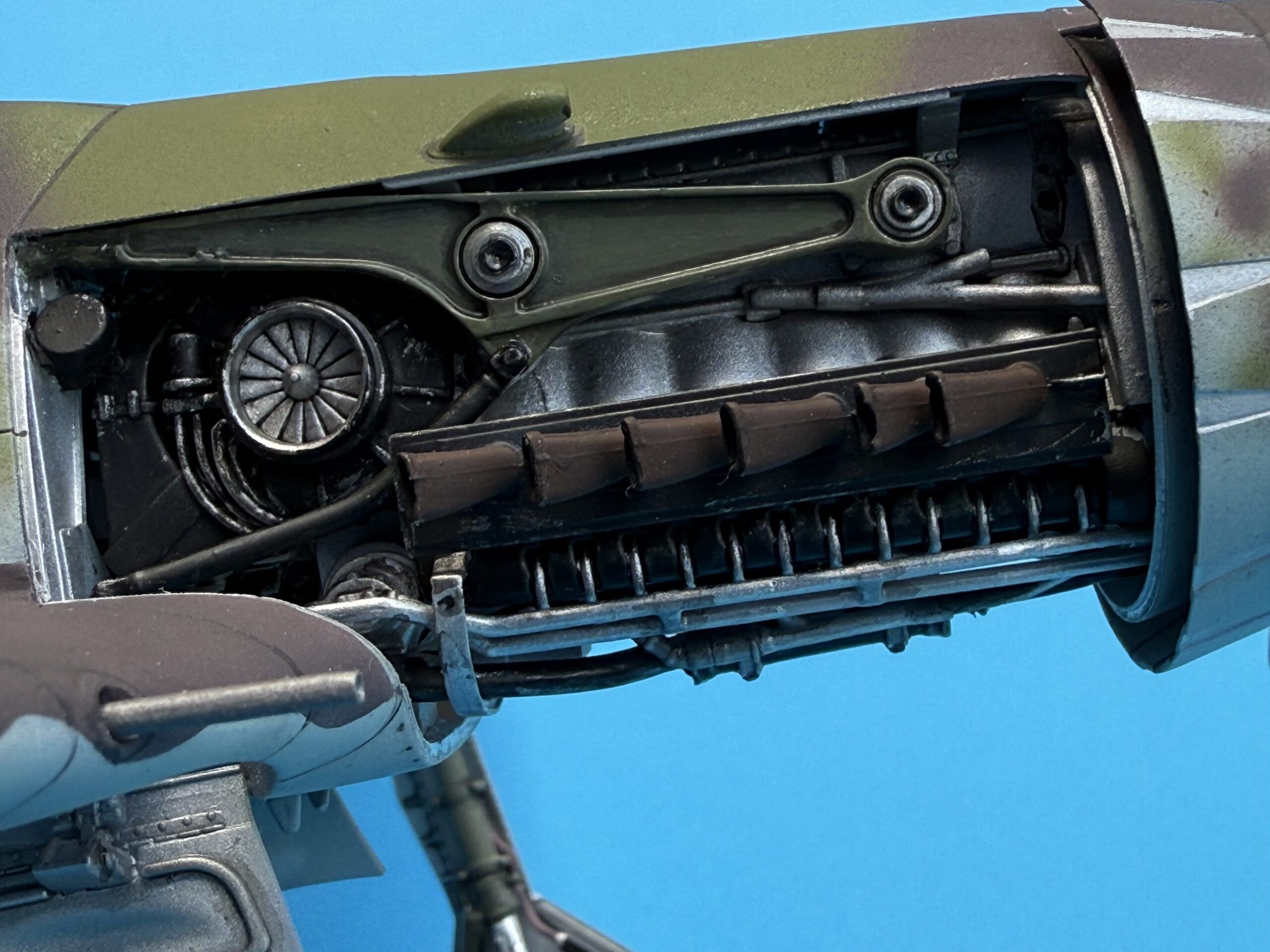 Ta 152 right side engine after