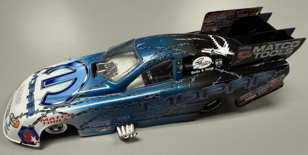 1 24 amt dodge funny car