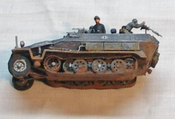Affordable track replacement finishing the model