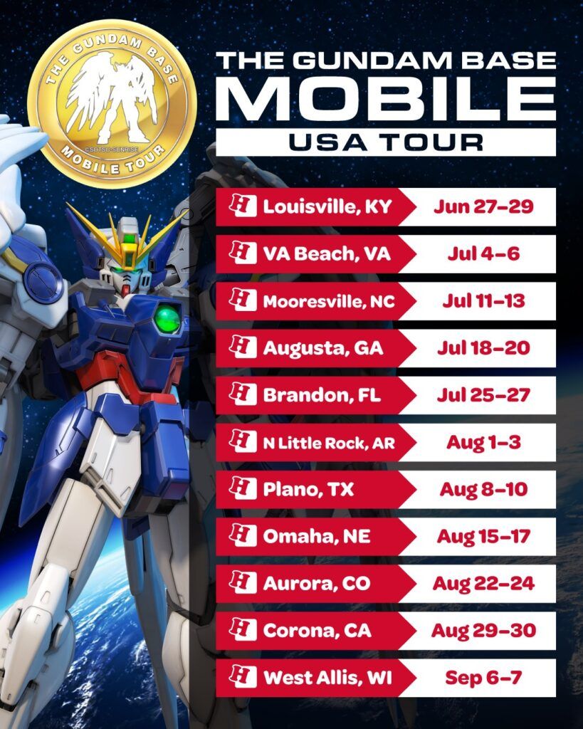 Gundam base mobile tour schedule