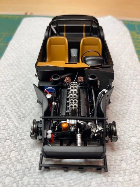 Chassis detail fujimi ferrari 250 gto experimental
