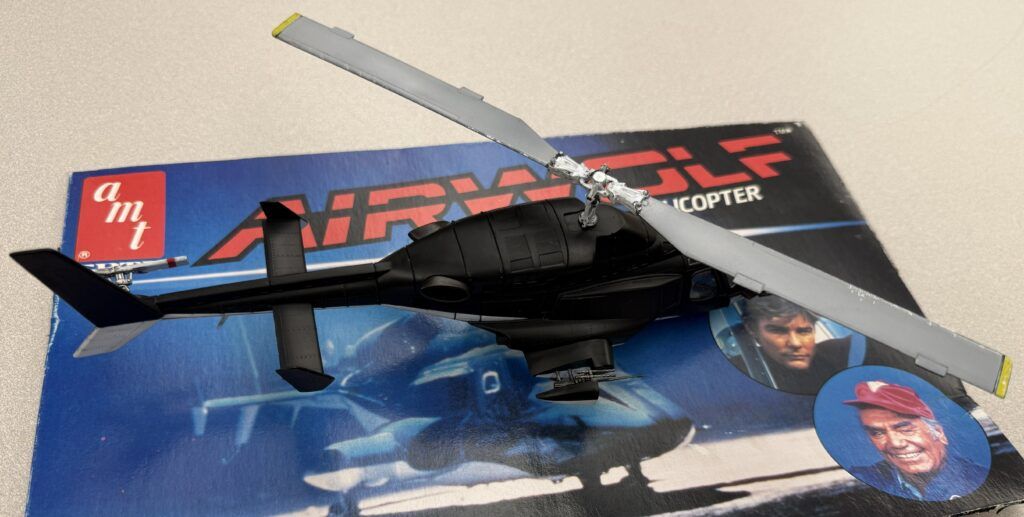 Michael's 1 48 amt airwolf helicopter
