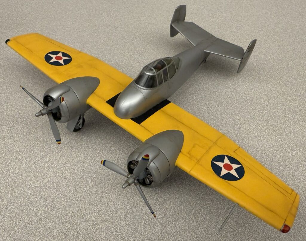 Jon 1 72 Skyrocket twin engine plane