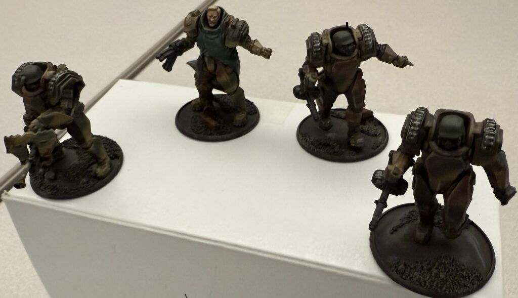 Michael A 20mm Conflict 47 Stahltruppen Figures