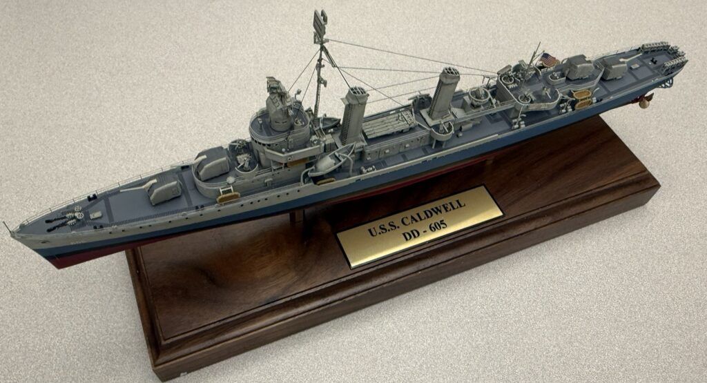 1 350 Dragon USS Coldwell Destroyer by Jon Coldwell