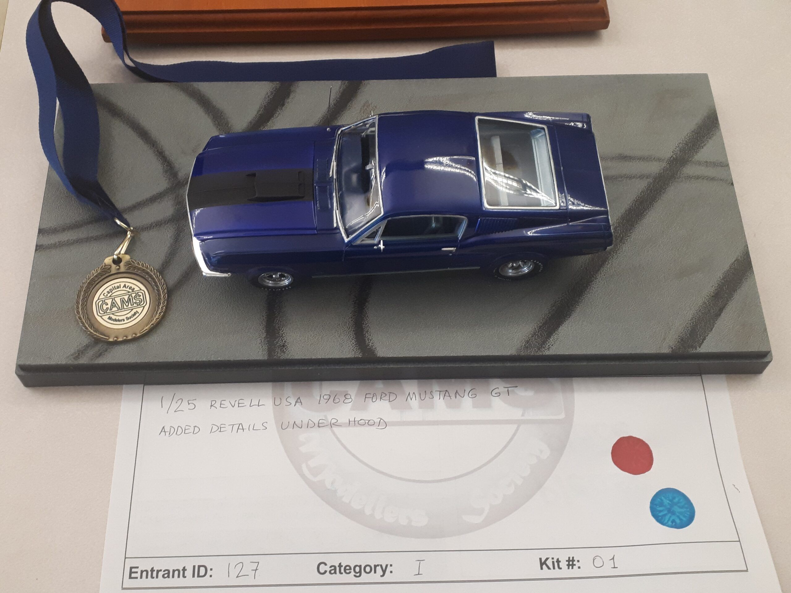 1968 Mustang is a 1 25 Revell B