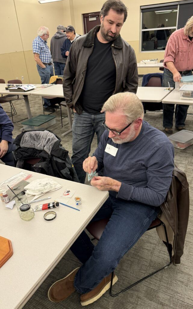 Ed doing his Figures Demo January