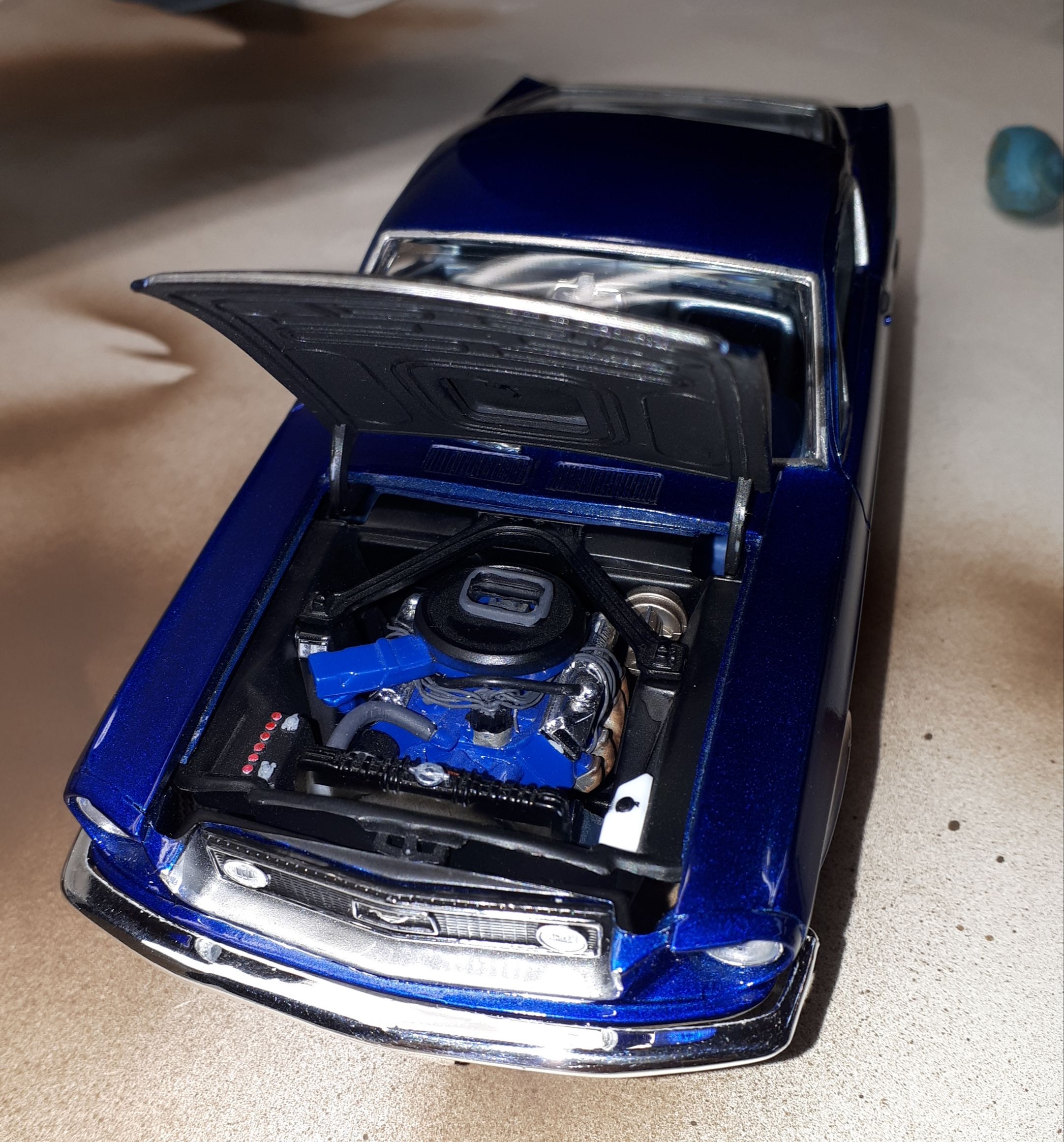 Engine Detail 1968 Mustang