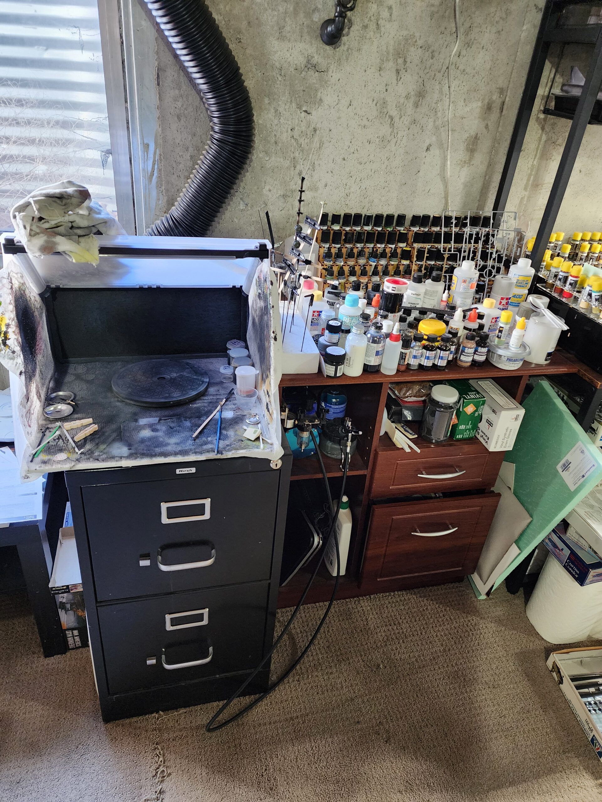Michael Geyer Painting area