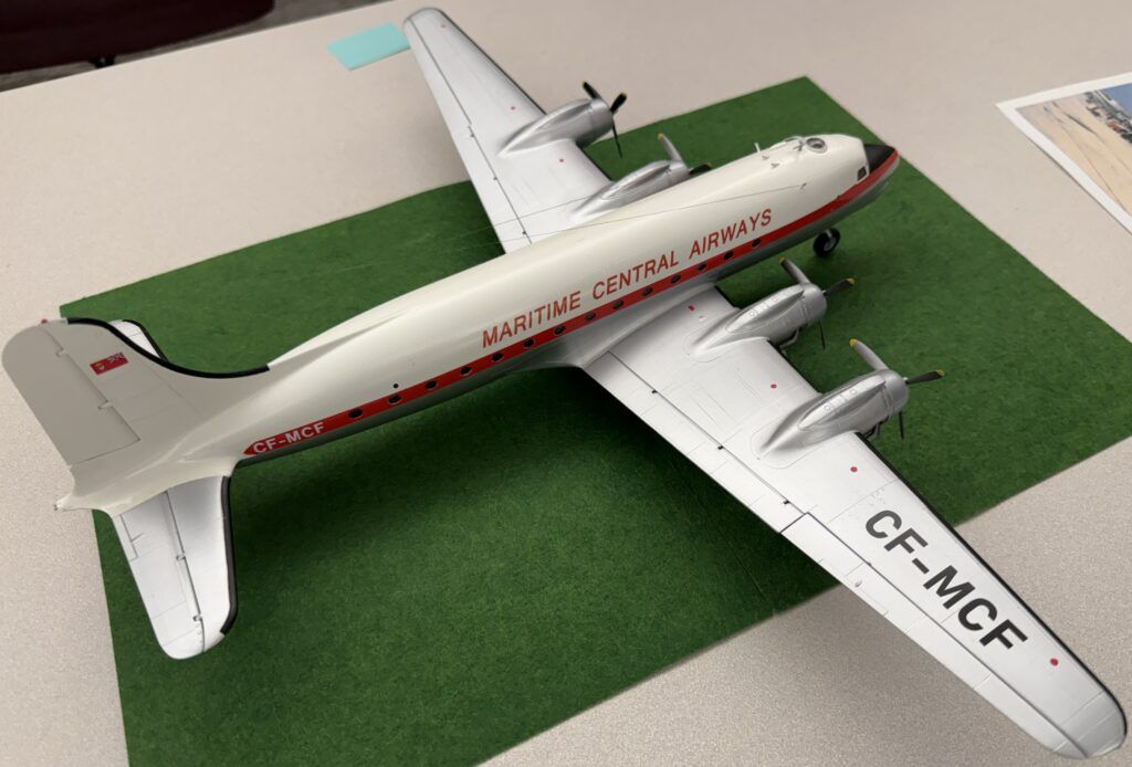 Norm's 1 72 Revell DC 4 airliner