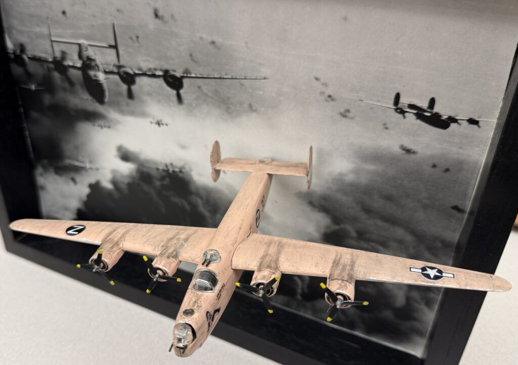 1 144 Microscale B 24 Liberator diorama by Dennis B