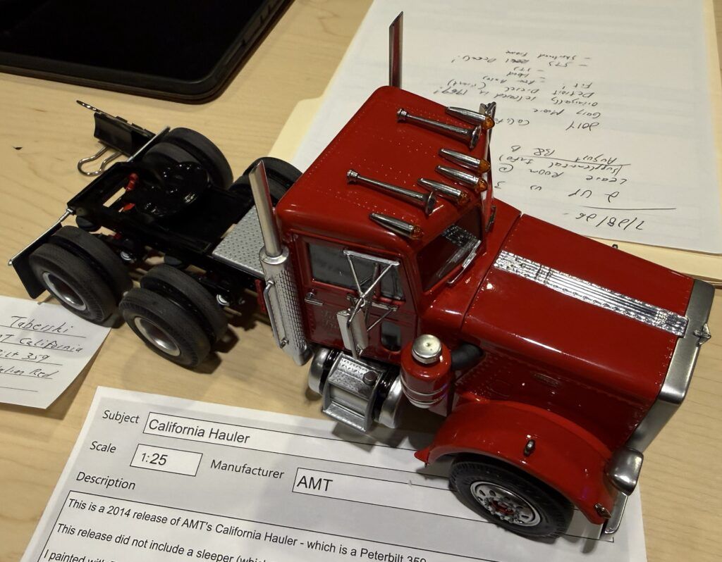 0 Kevin 1 25 AMT California Hauler Truck and Model of the Month