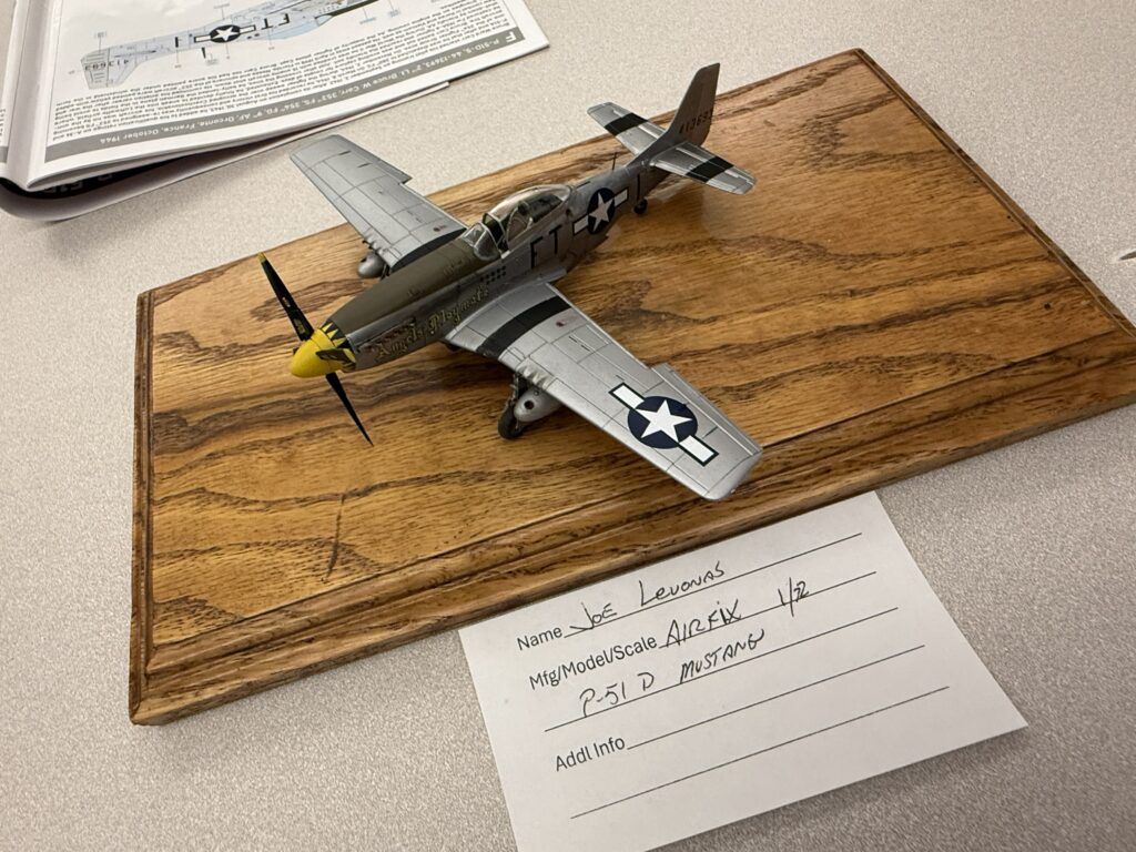6 30 Joe 1 72 Airfix P 51D Mustang